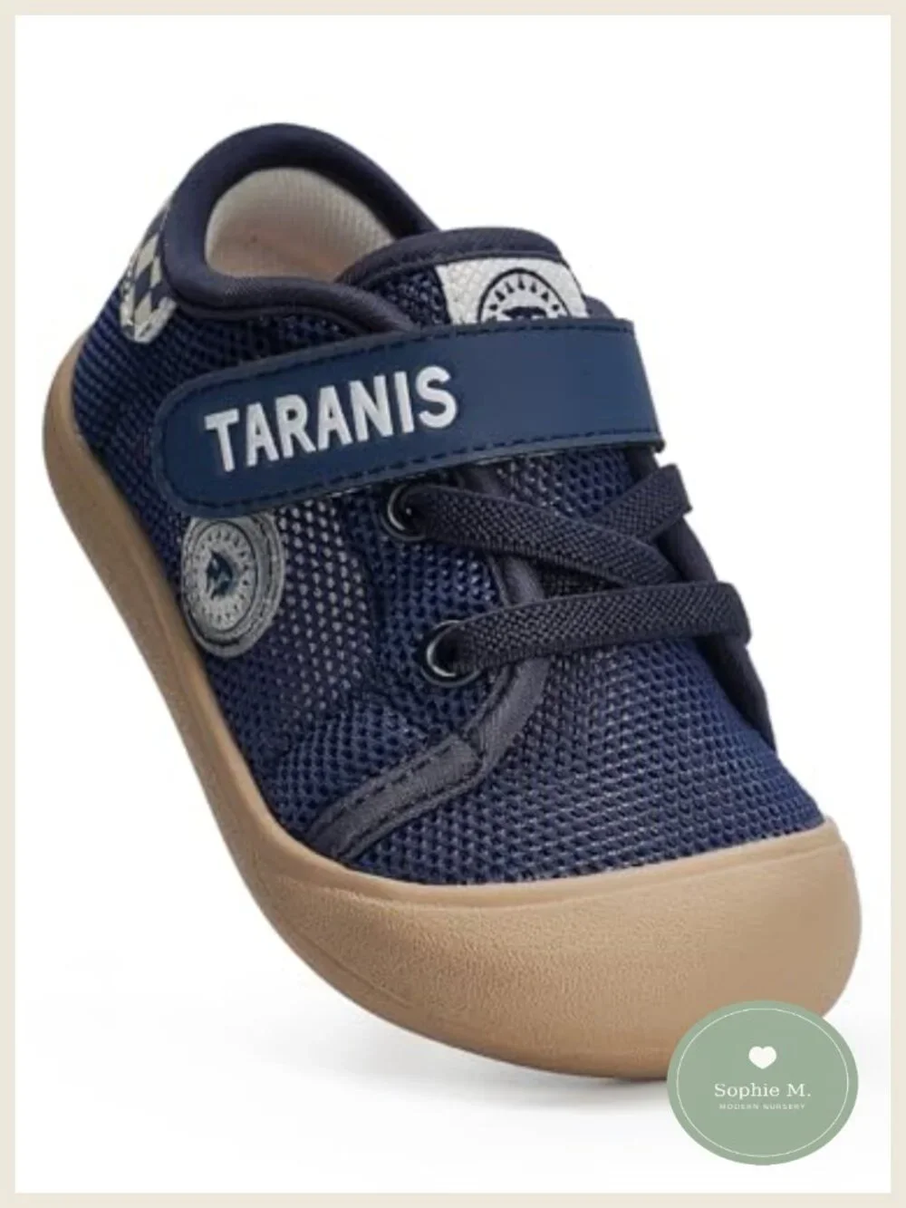 Toddler Sneakers Baby First Walker Lightweight Breathable Hook & Loop Non-Slip